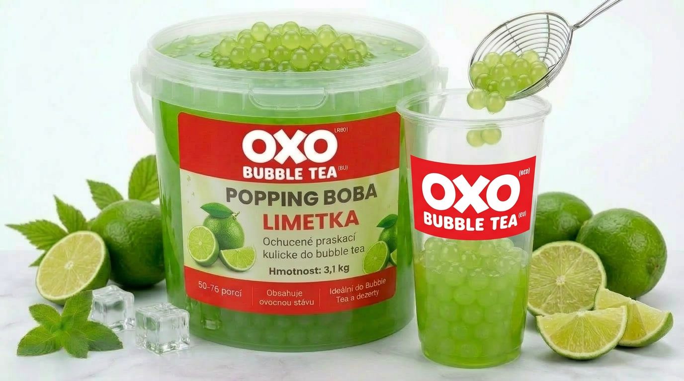 OXO Popping Boba – Limetka 2.5kg